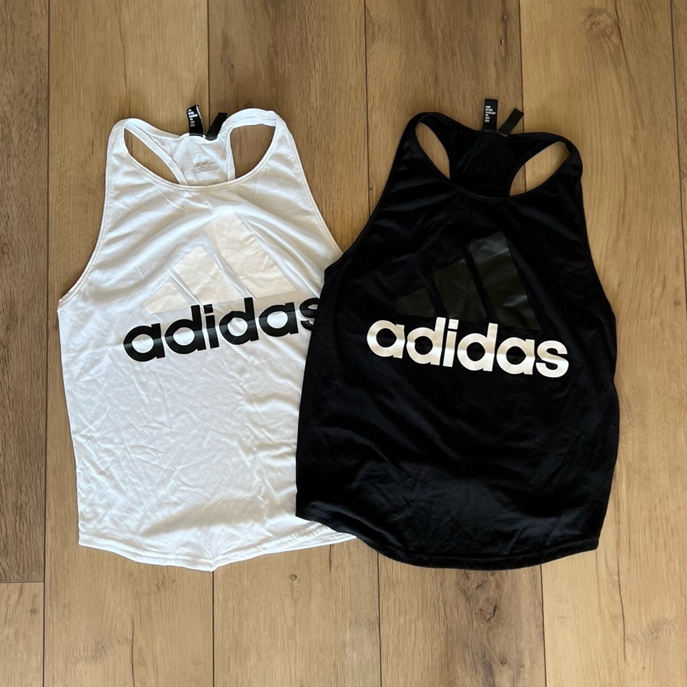 Adidas racer back tanks